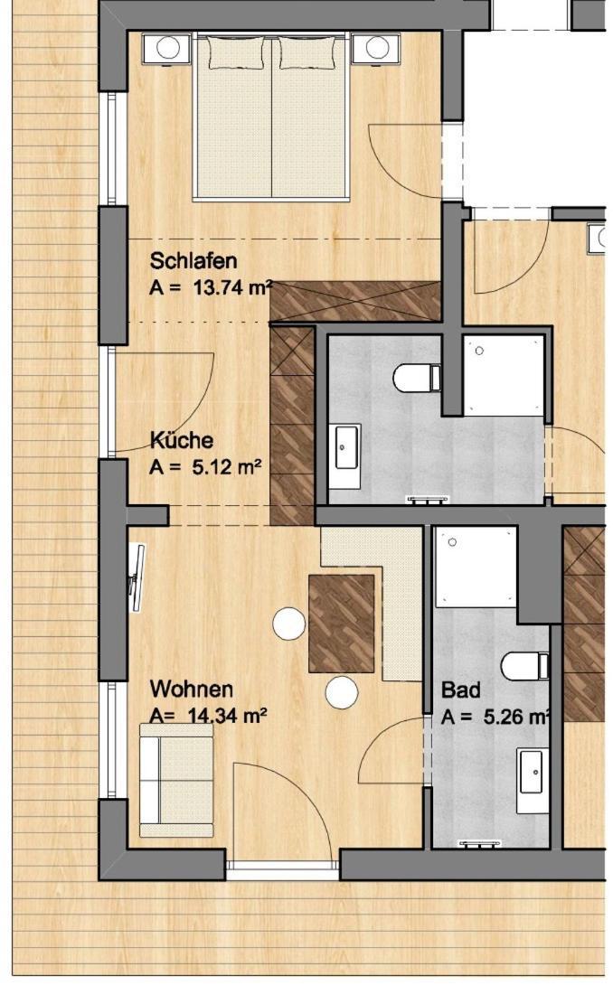Appartement Schwaiger 凯撒山麓舍福 客房 照片